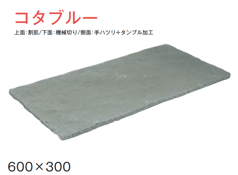 メイクランドの「ジャープルストーン 方形(タンブル加工)」のサブ画像2