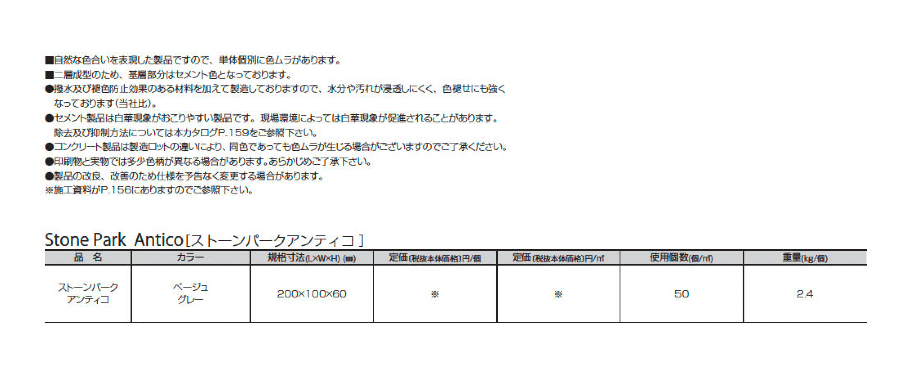 ストーンパークアンティコ【2025年版】_価格_2