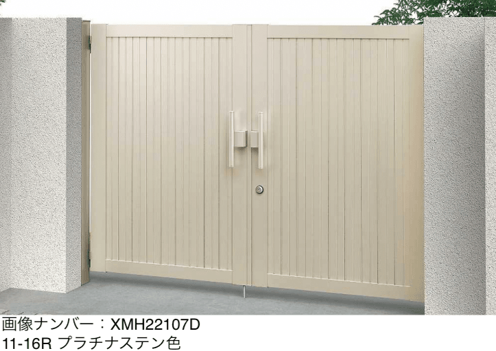 YKK APの「電気錠付共用門扉 シンプレオ 門扉 TM1型【2025年6月発売】」