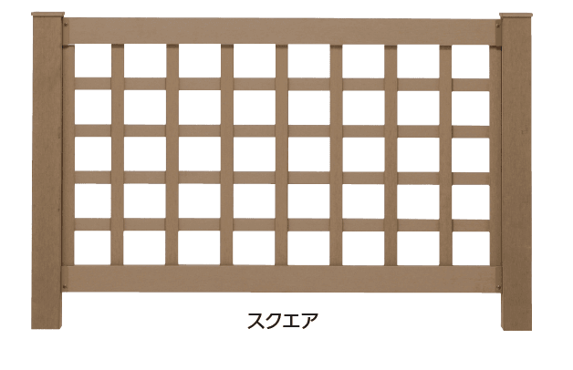 タカショーの「エバーエコ®ウッド フェンス【2024年版】」のサブ画像1