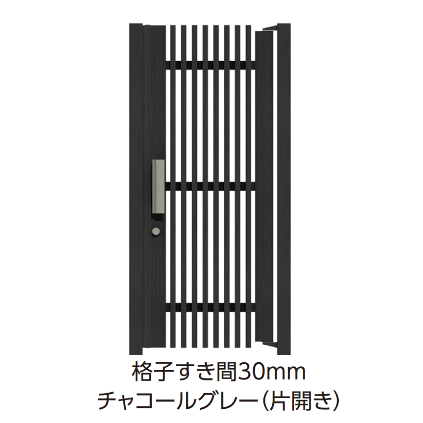 タカショーの「エバーアートウッド®︎フェンス 千本格子扉」