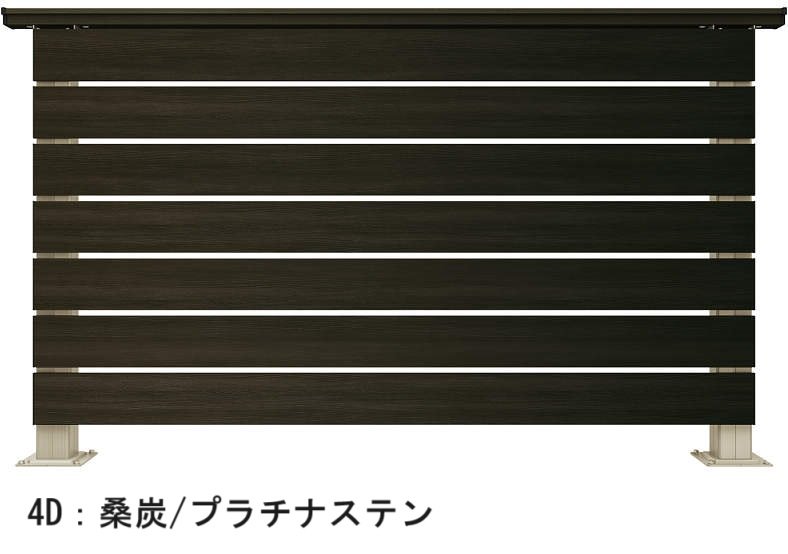 YKK APの「ルシアス デッキフェンス A01型 横板格子タイプ」のサブ画像2