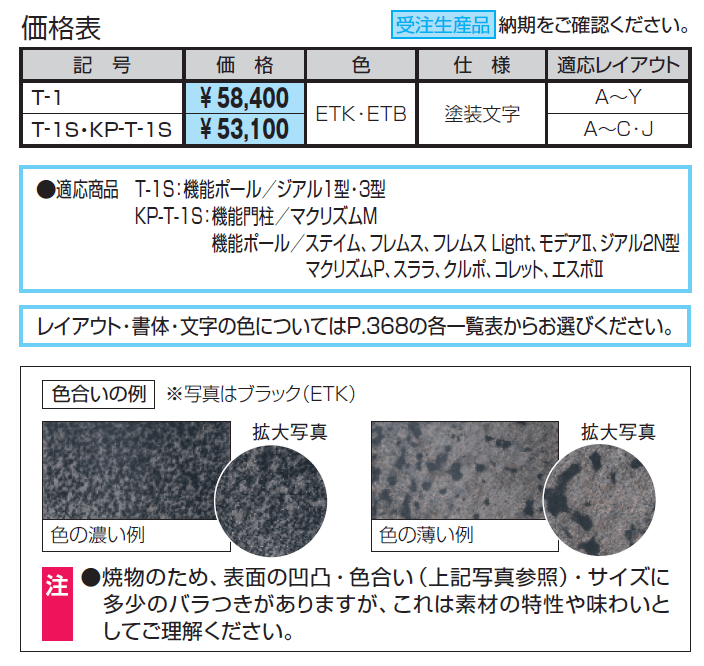表札(陶器)【2024年版】_価格_3