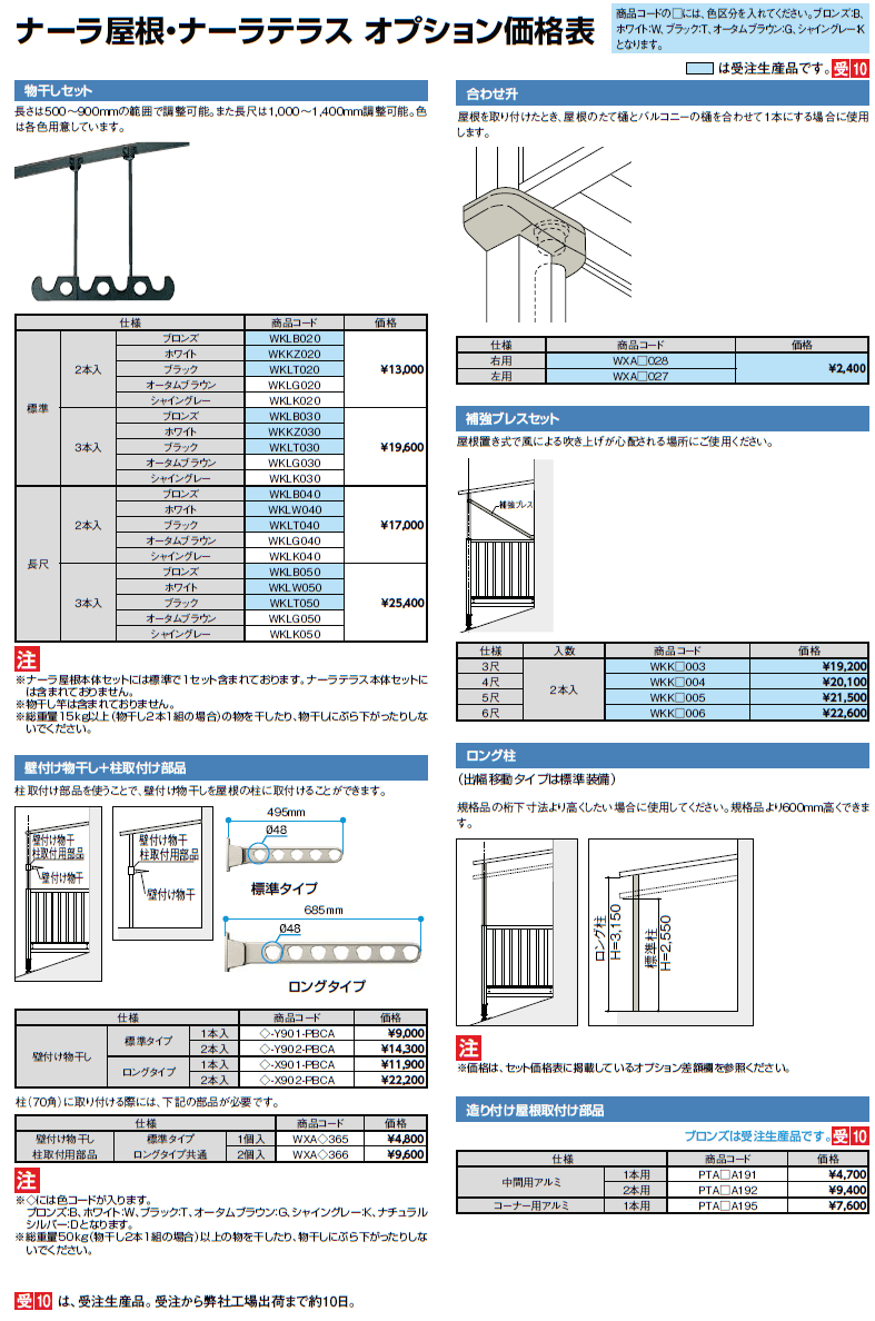ナーラ屋根 関東間【2024年版】_価格_4