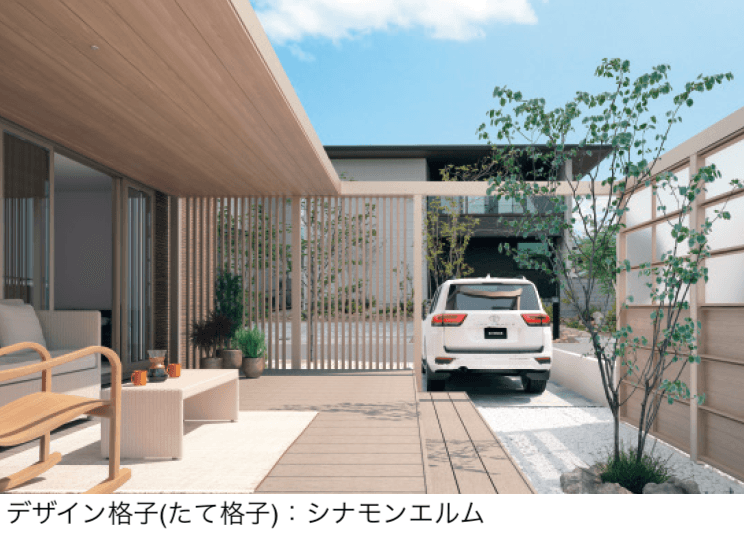 三協アルミの「X.スタイル/クロス.スタイル デザイン格子」のサブ画像4