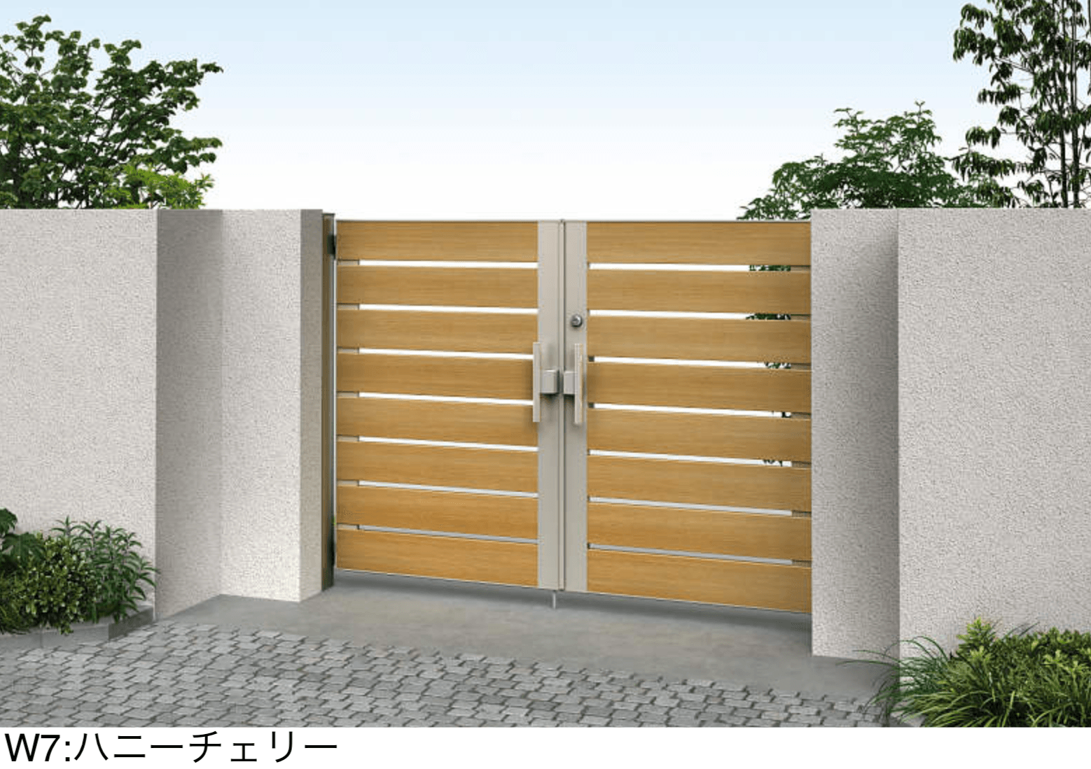 YKK APの「電気錠付共用門扉 ルシアス 門扉 YS4型【2025年6月発売】」のサブ画像3