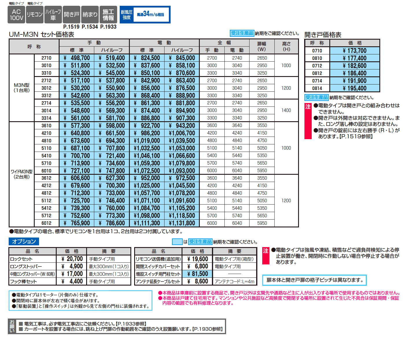 ラビーネワイドM3N型_価格_1