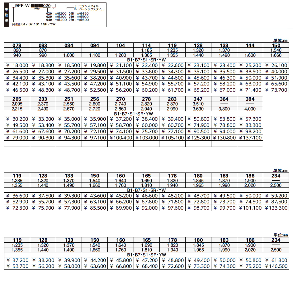 コンバイザー モダンスタイル・ベーシックスタイル 先付け/後付け【2024年版】_価格_2