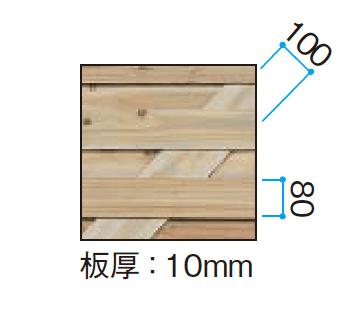 タカショーの「e-ウッドゲート ハイタイプ【2024年版】」のサブ画像1