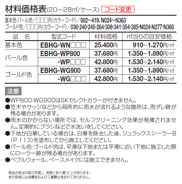 エコ美ウォールHG 耐水タイプ【2024年版】_価格_1