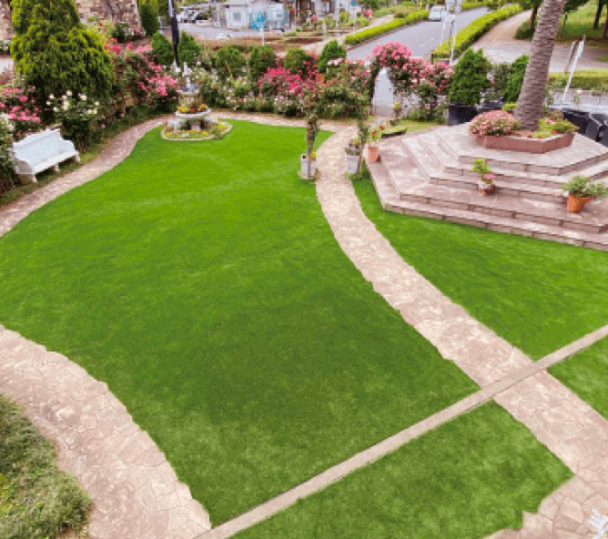 アイランドの「リアリーターフ ヨーロピアンロングゴールド」