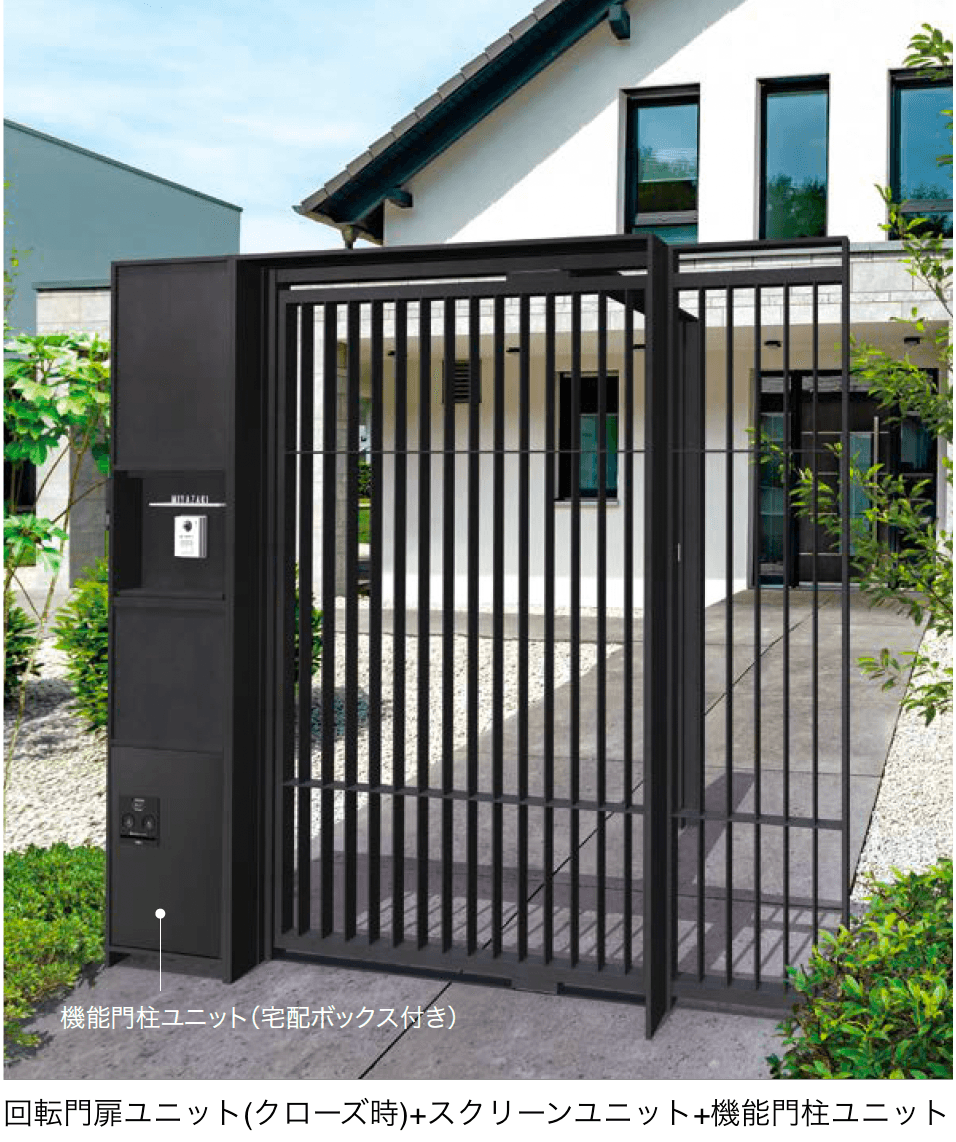 オンリーワンクラブの「ピルエット 回転門扉ユニット」のサブ画像2