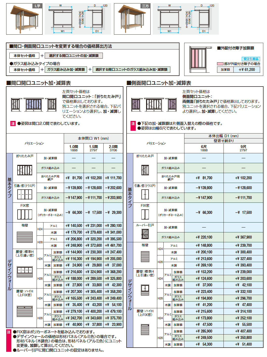 X.スタイル/クロス.スタイル 床仕様 壁寄せ納まり 軒タイプ【2023年版】_価格_6
