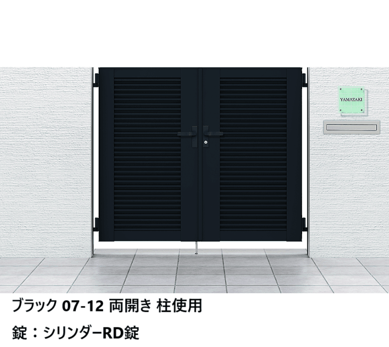 LIXILの「開き門扉AB YM1型」のサブ画像2
