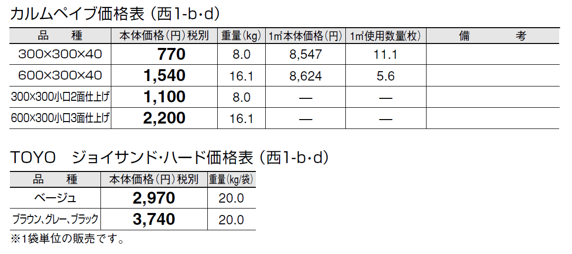 カルムペイブ【2024年版】_価格_4