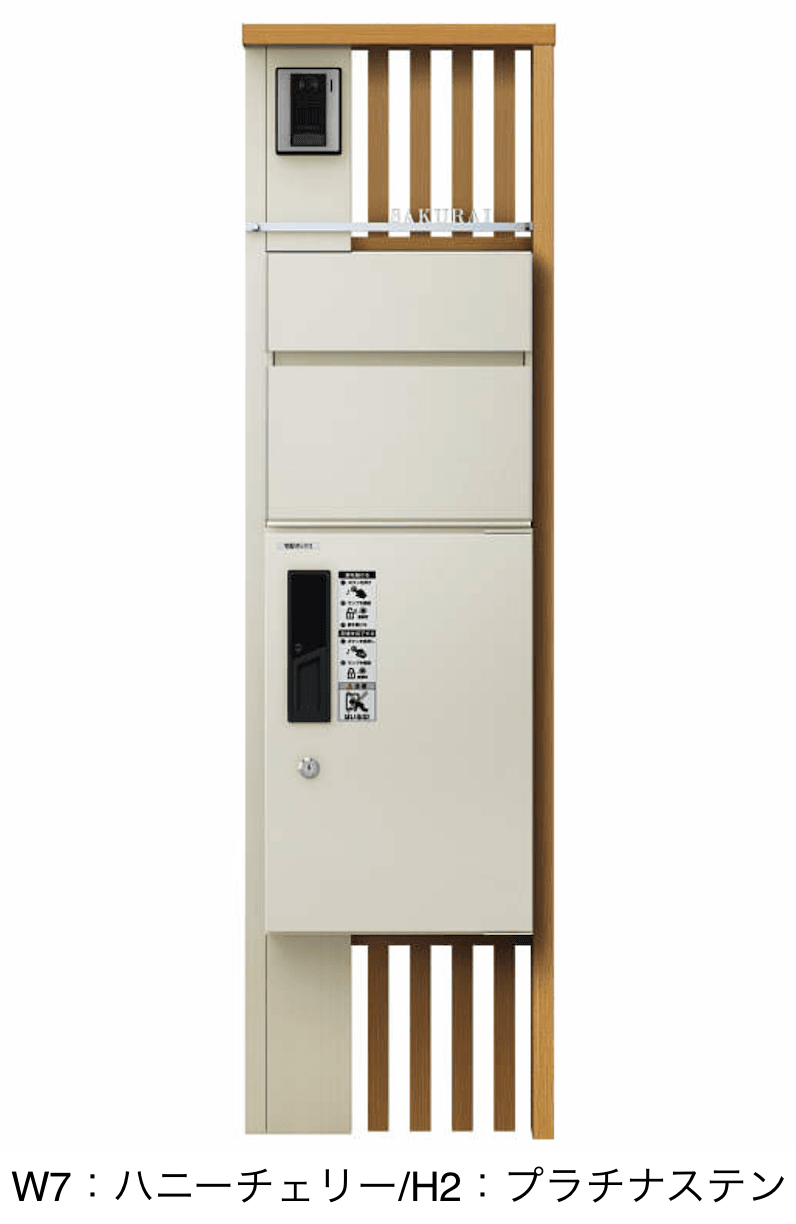 YKK APの「〔ピタットKey システム〕ルシアス 宅配ボックス1型取付用ルシアス ポストユニット SA02型【2023年版】」のサブ画像6