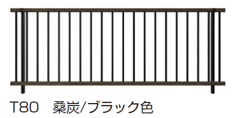 YKK APの「ルシアス フェンスTB3H型 たて格子 【2024.6月発売】【2024年版】」のサブ画像1