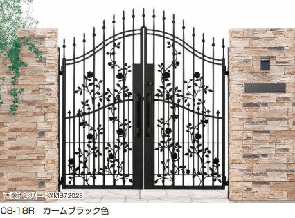 YKK APの「シャローネ 門扉 EA08型」