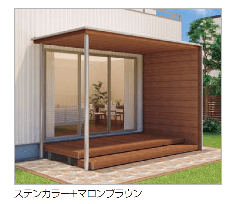 四国化成の「ファンルーフ(独立式) サイドパネル付き」のサブ画像1