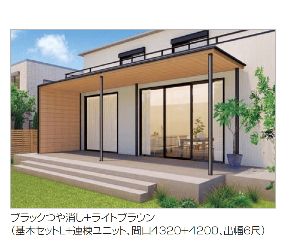 四国化成の「ファンルーフ(独立式) サイドパネル付き」のサブ画像3