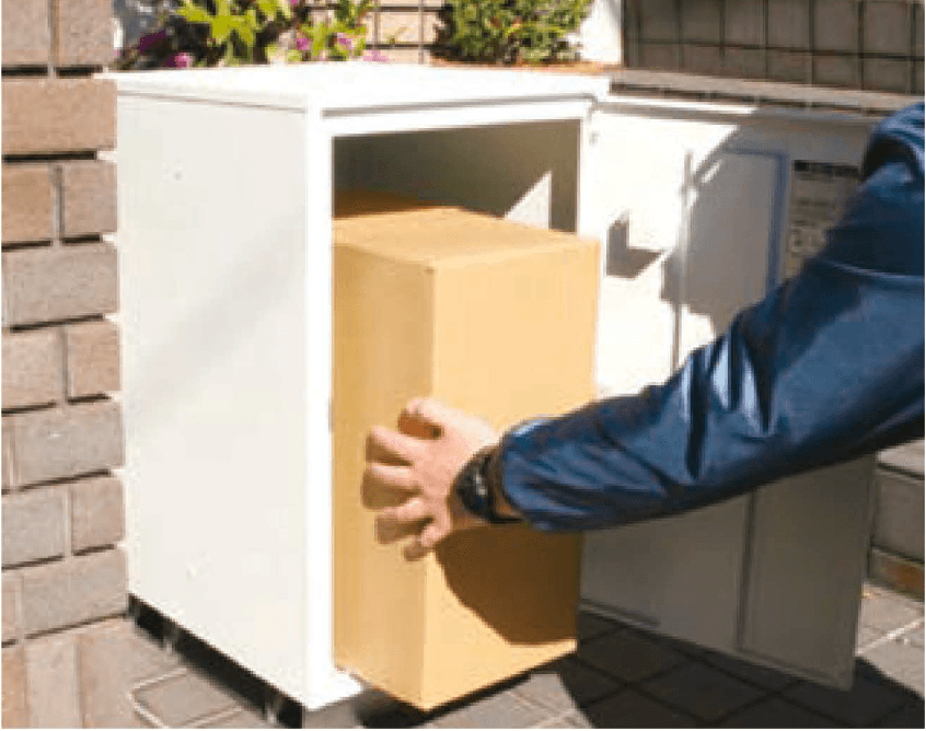 セキスイデザインワークスの「置き型宅配ボックスT」のサブ画像1