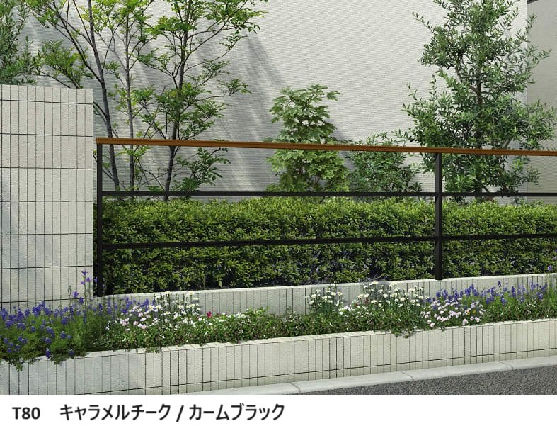 YKK APの「ルシアス フェンスLite A03型 横格子2本【2024年版】」のサブ画像3