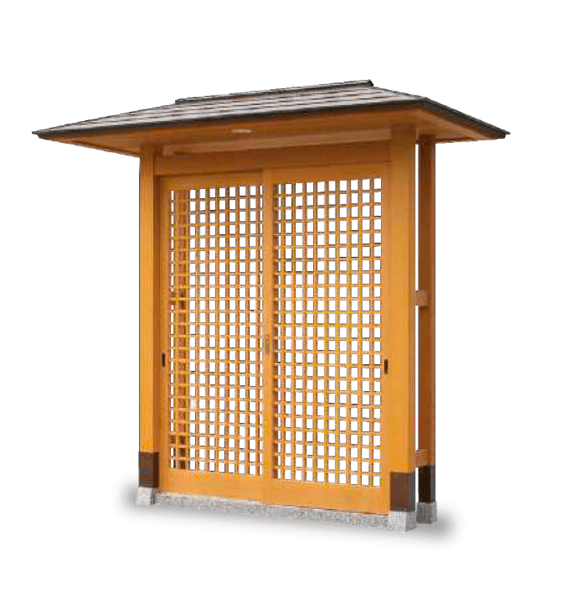 タカショーの「数寄屋門寄棟型」