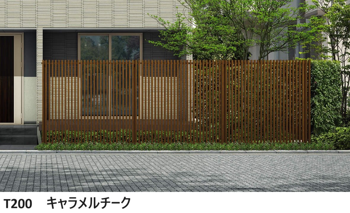 YKK APの「ルシアス スクリーンフェンス S02型 たて格子」のサブ画像4