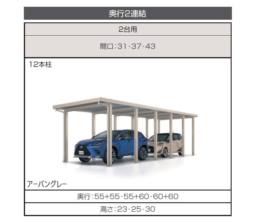 三協アルミの「G1-R/ジーワン アール(耐積雪量150cm仕様:基本・奥行延長・間口延長・奥行連結・間口連結)」のサブ画像5
