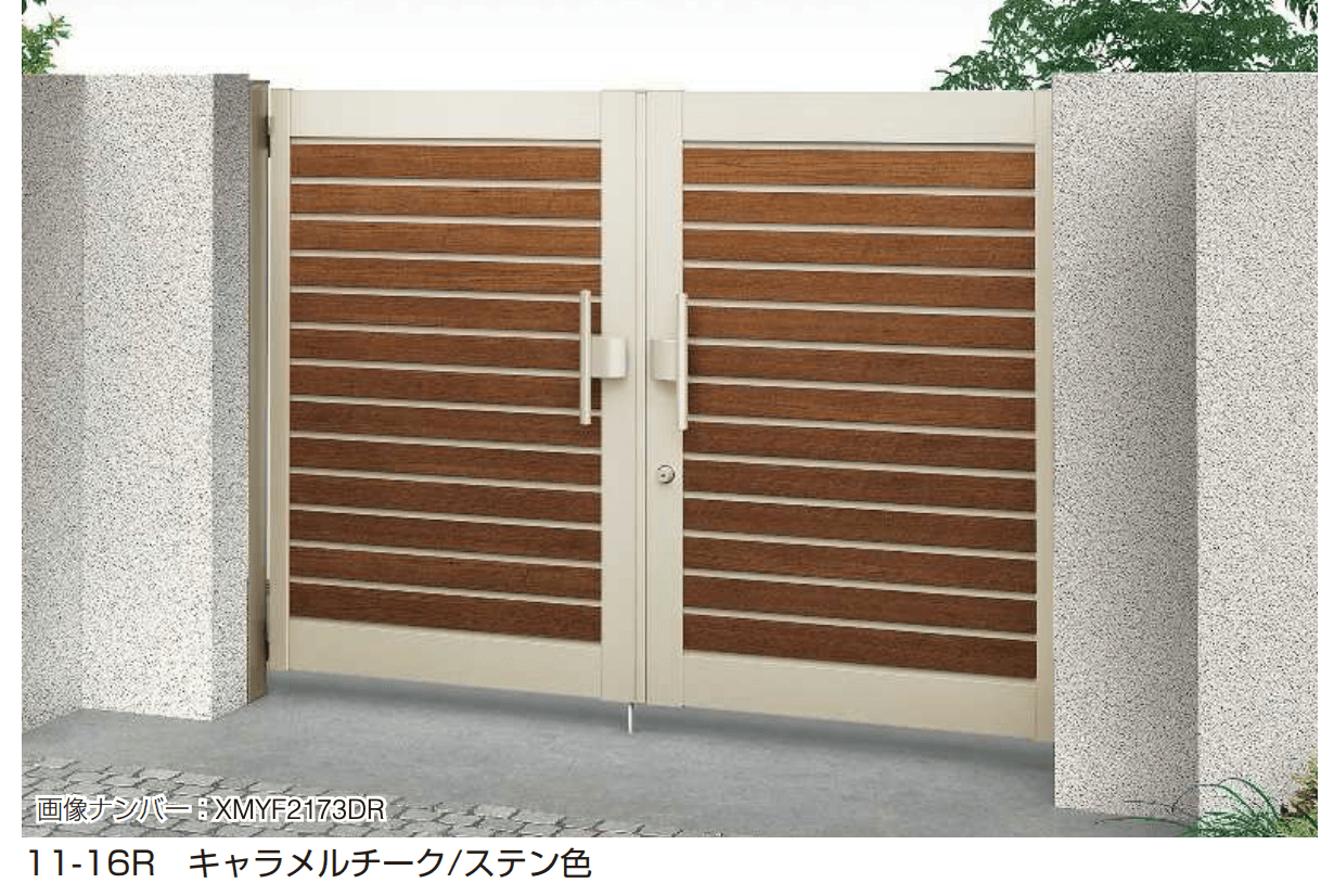 YKK APの「電気錠付共用門扉 ルシアス 門扉 YM1型【2025年6月発売】」