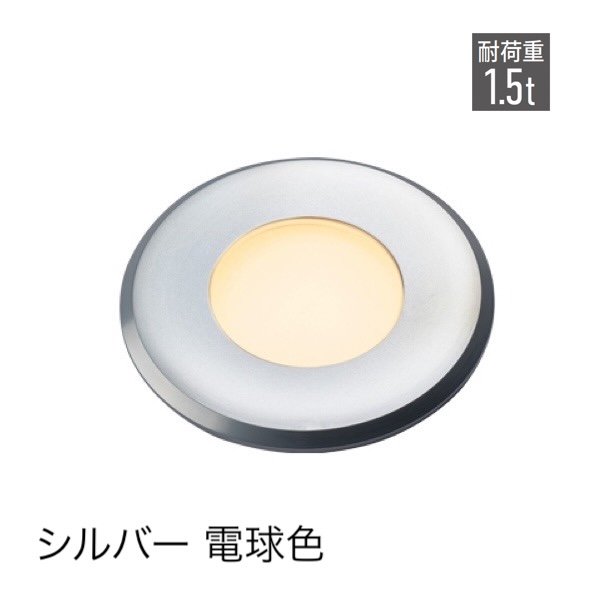 タカショーの「フラットライト トラスト 地中埋込型用」