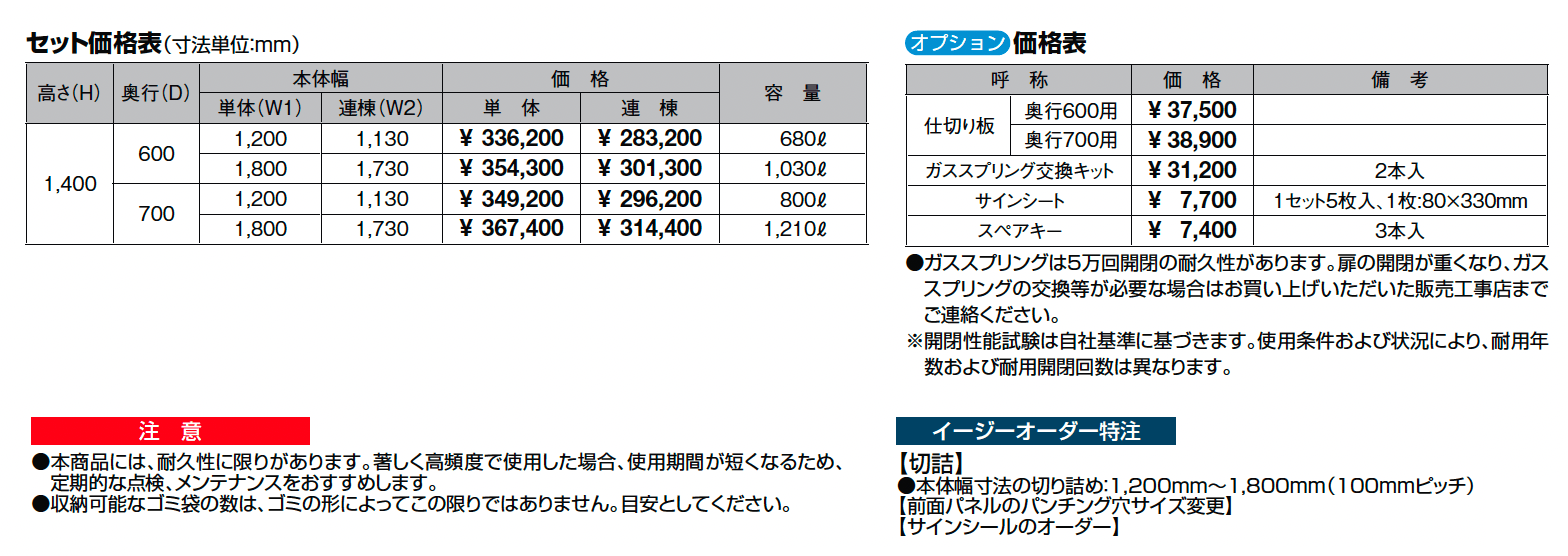 ゴミ収納庫 PB型【2025年版】_価格_1