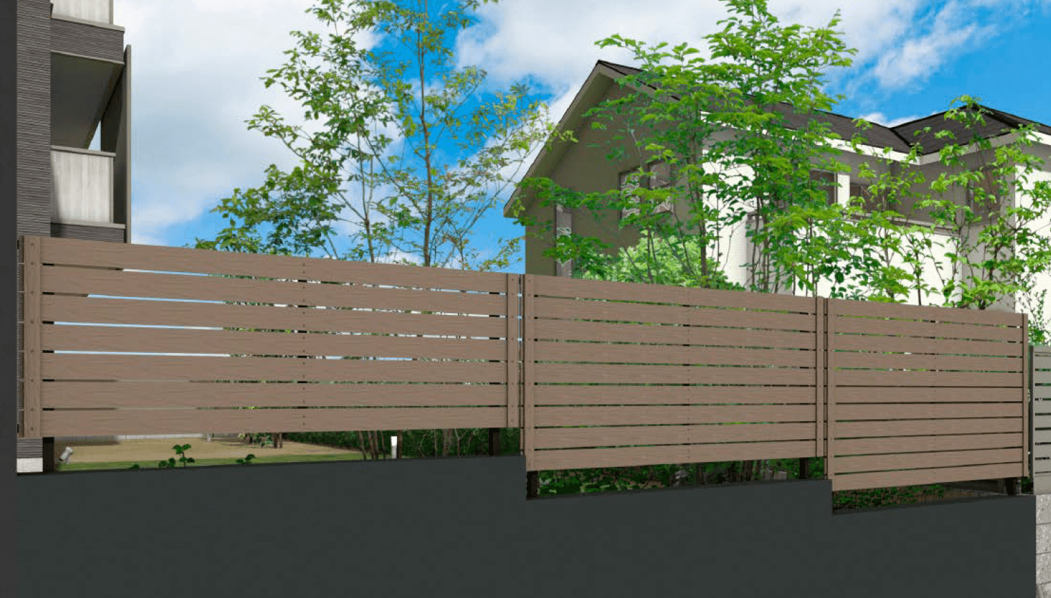 タカショーの「モクプラ®︎ユニットプラス 90幅」