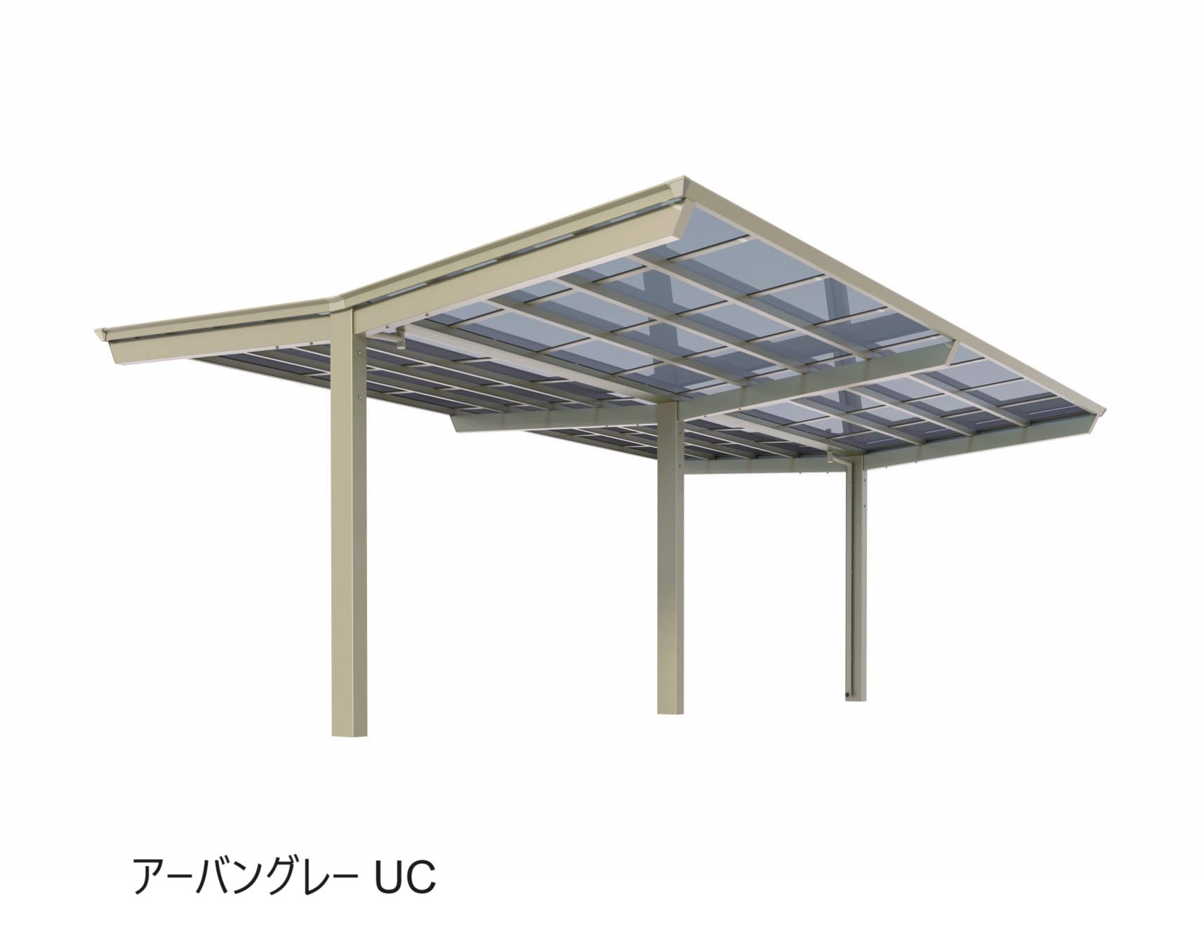 三協アルミの「リンリンスラッシュ オープンタイプ Y合掌タイプ 600N/㎡」のサブ画像2