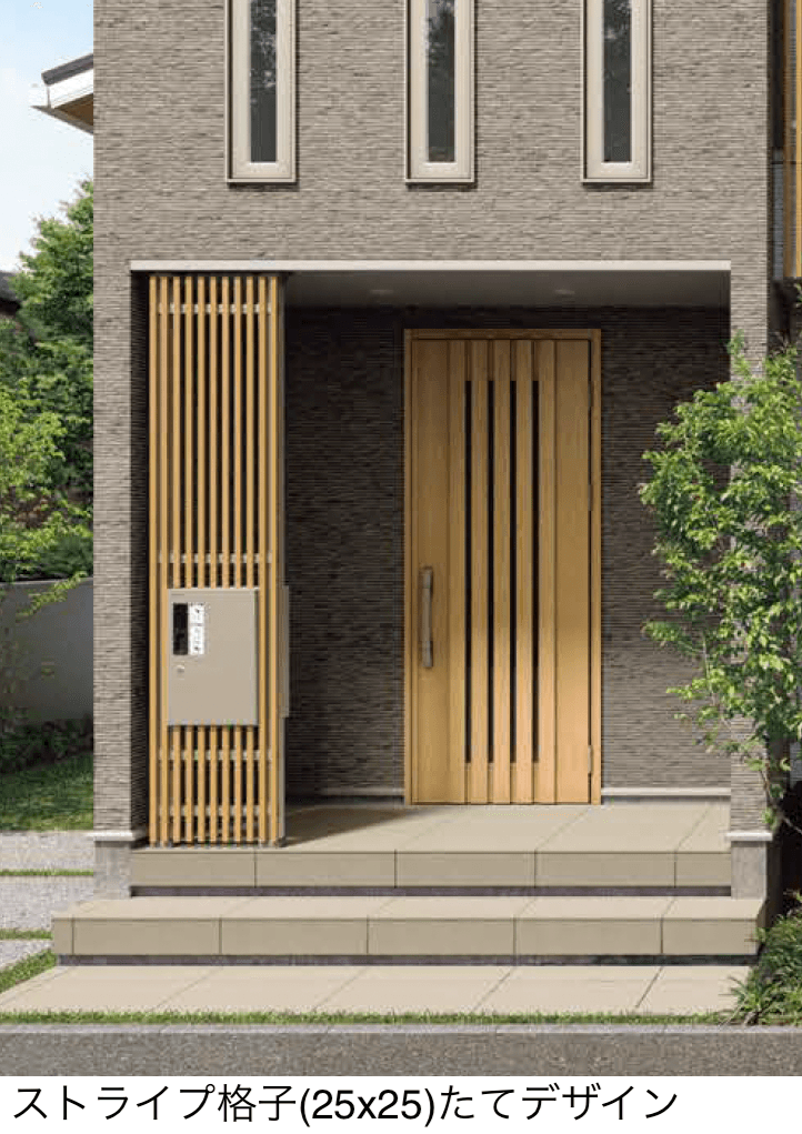 YKK APの「ルシアス スクリーン【宅配ボックス・ポスト納まり】」のサブ画像1