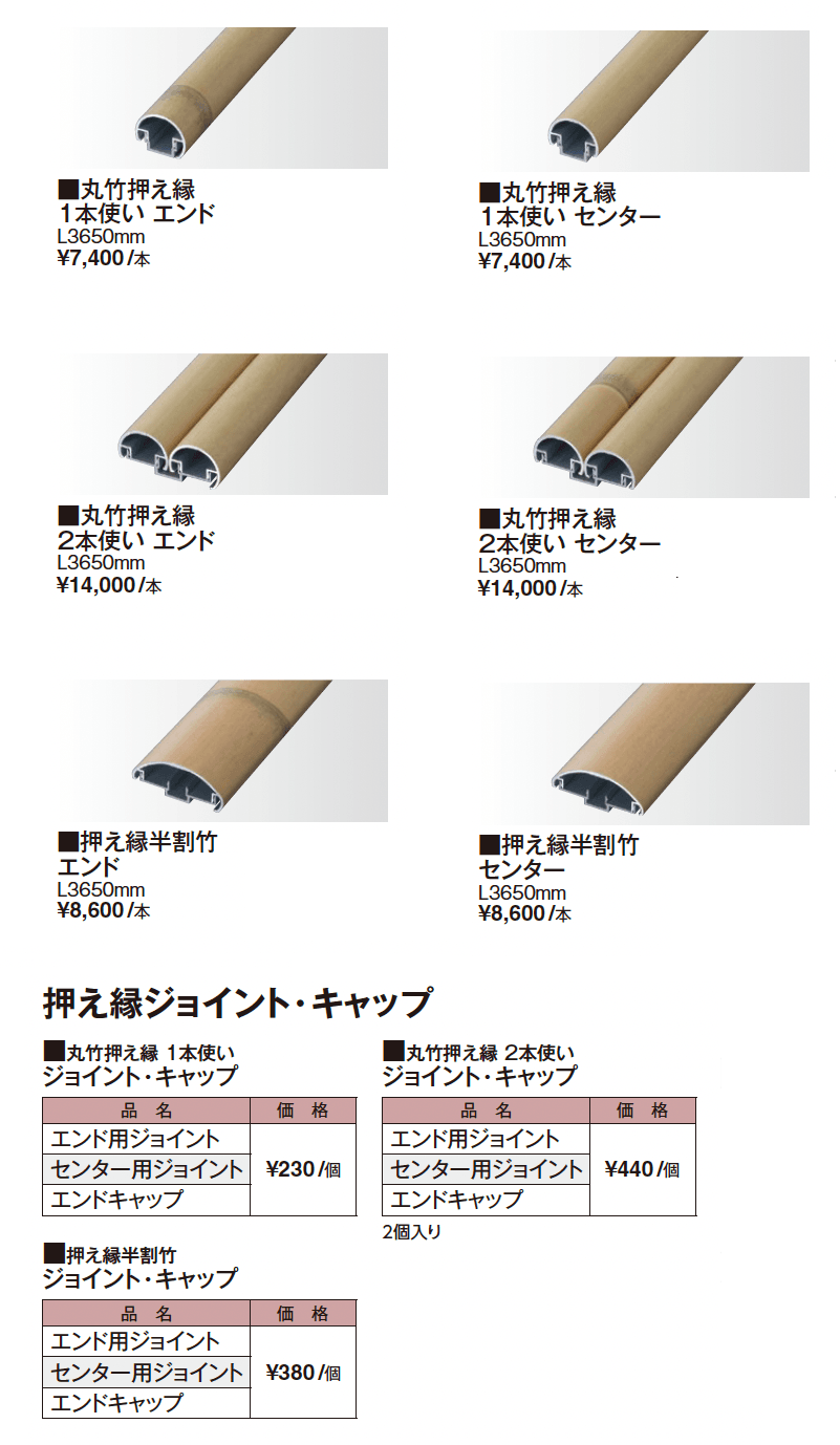 エバーアートボード®︎ 押え縁【2025年版】_価格_2