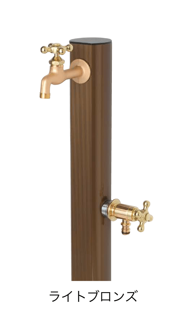 オンリーワンクラブの「アルミ水栓柱」のサブ画像1