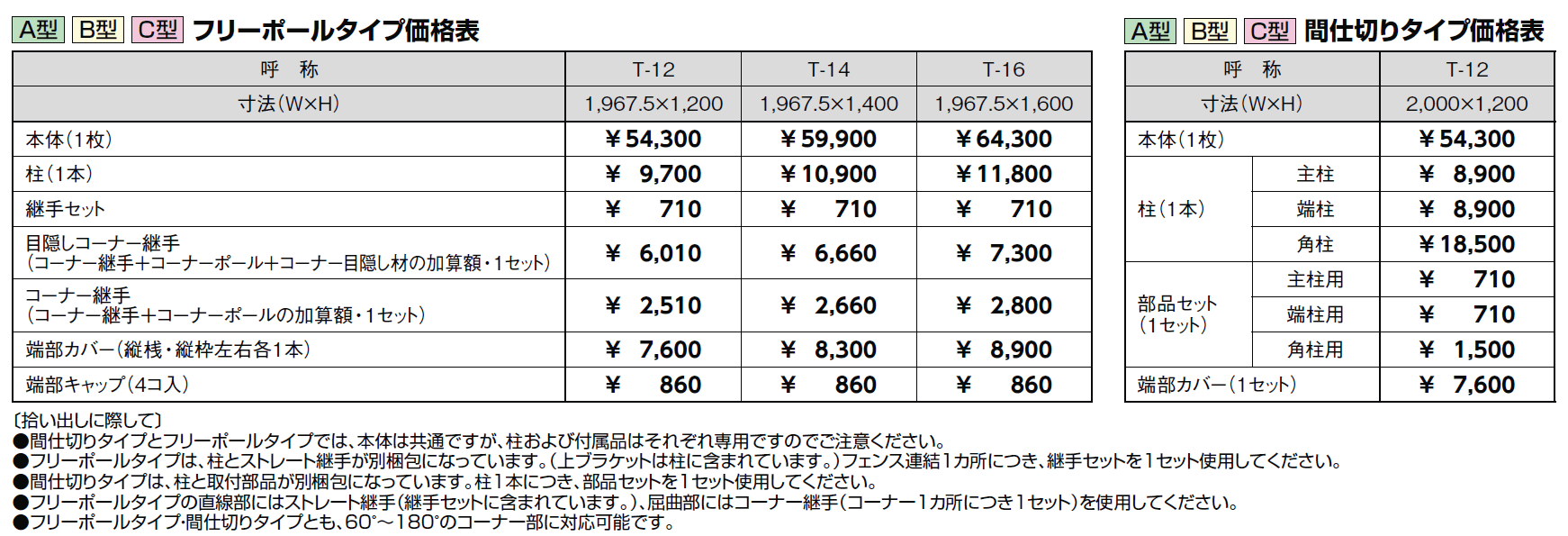 ハイスクリーンフェンス A型【2024年版】_価格_2