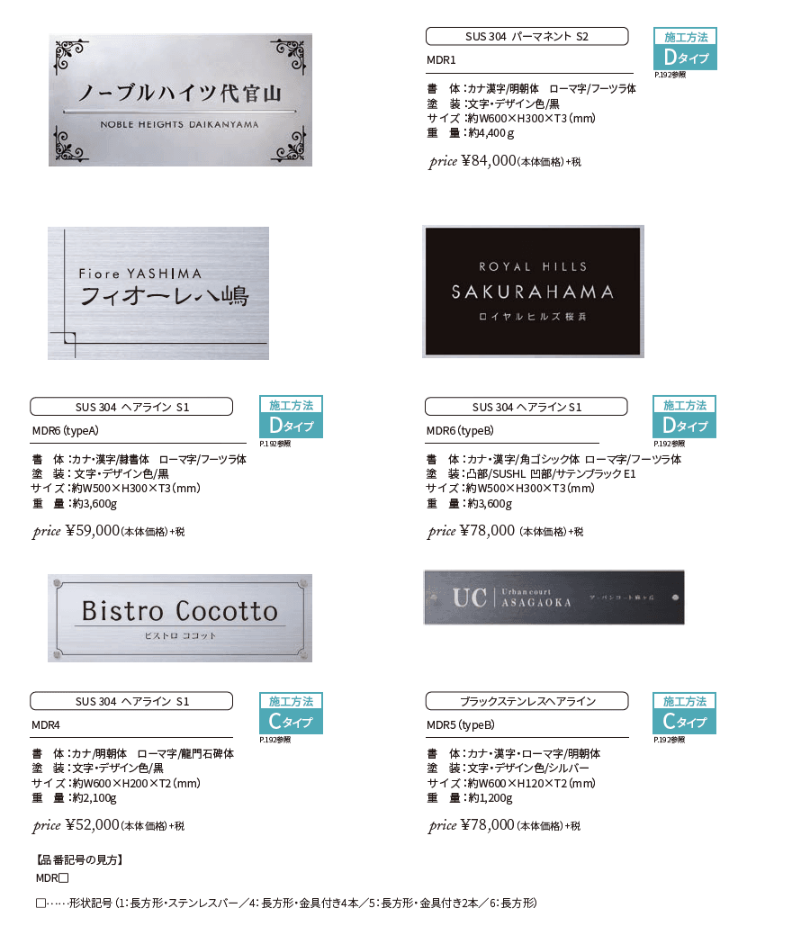 ドライエッチング銘板【2024年版】_価格_1