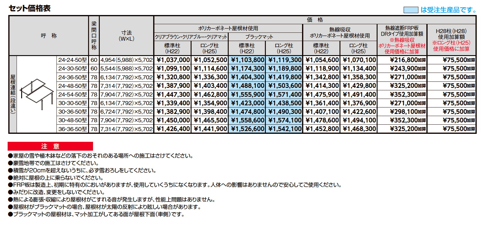 フーゴF 屋根連結【2024年版】_価格_1