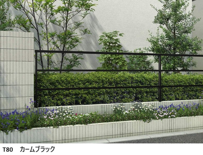 YKK APの「ルシアス フェンスLite A03型 横格子2本【2024年版】」のサブ画像1