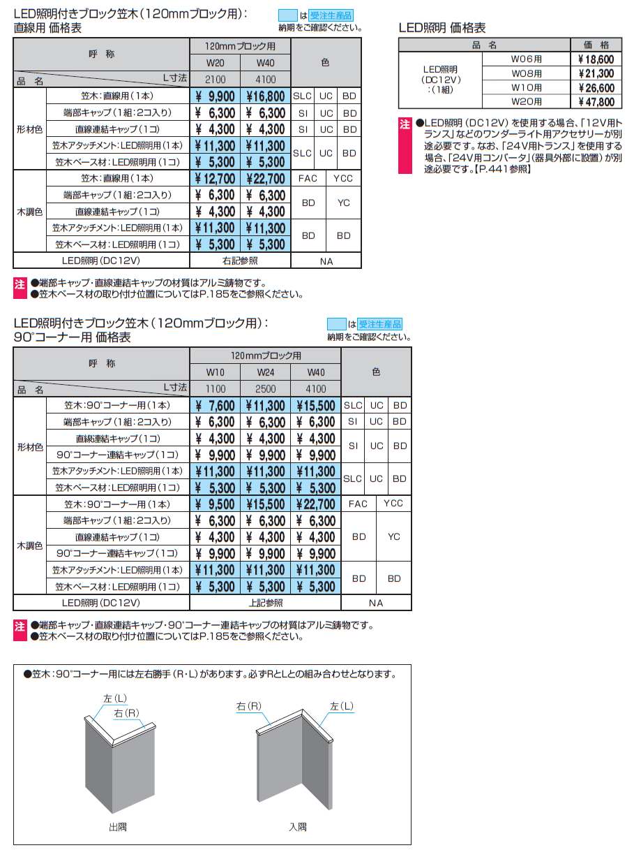 フィオーレ/笠木【2024年版】_価格_2