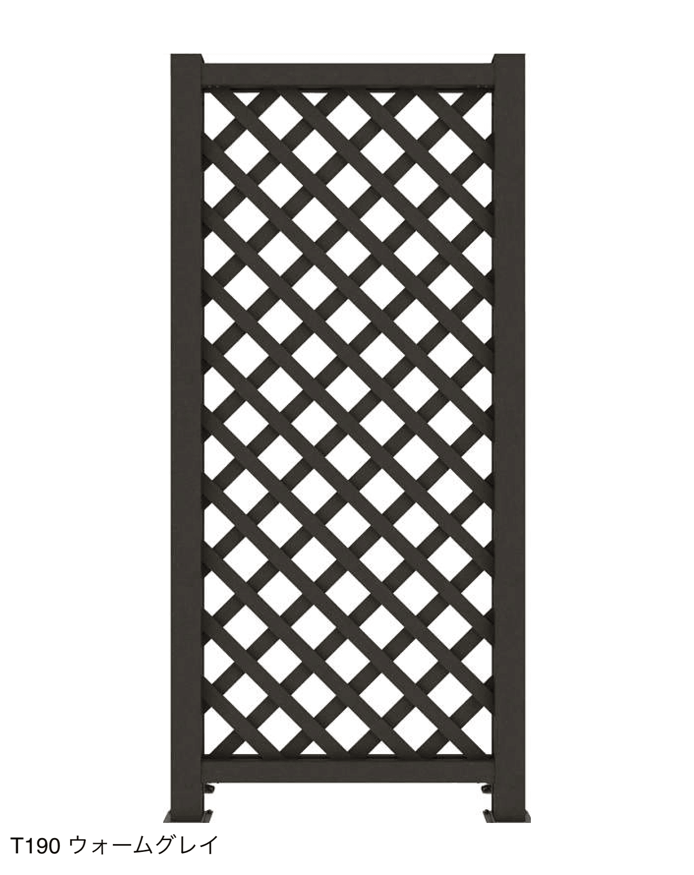 YKK APの「リウッド ハイパーティション 2型(ラチス格子)【2026年1月発売】」のサブ画像3