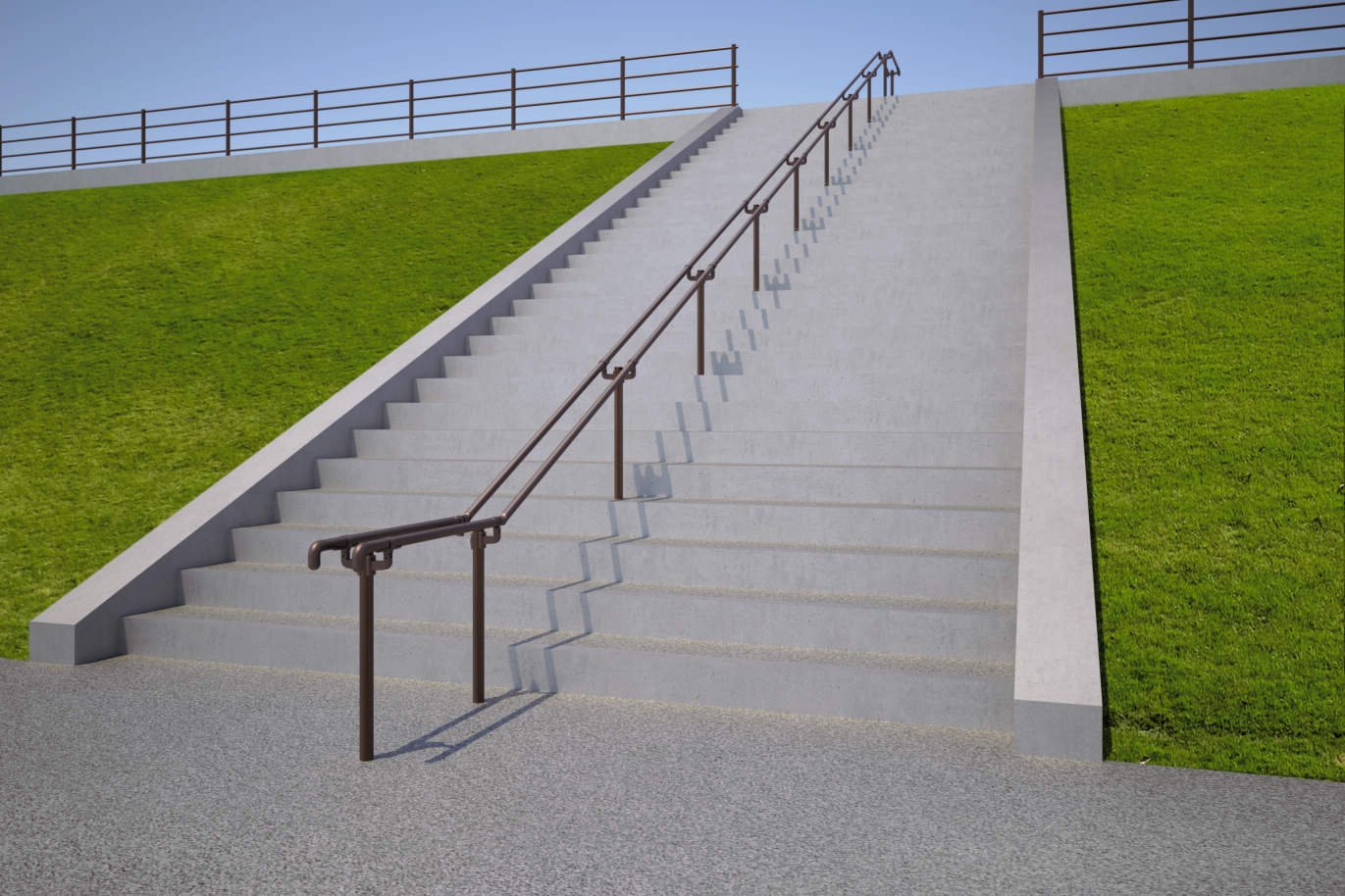 三協アルミの「テスリーフ 独立タイプ フロントレール納まり/一段仕様・一段両面仕様」のサブ画像1