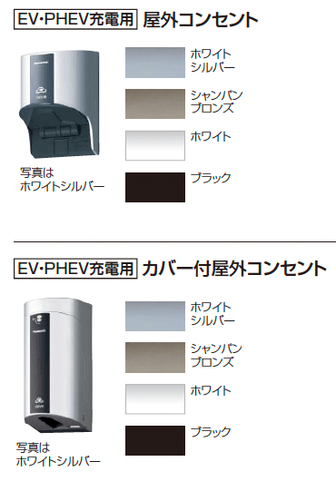 Panasonicの「EV・PHEV充電用 充電設備(普通充電)」のサブ画像2