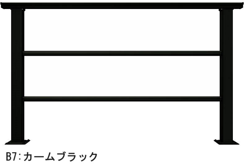 YKK APの「ルシアス デッキフェンス B03型 横格子2本タイプ」のサブ画像1