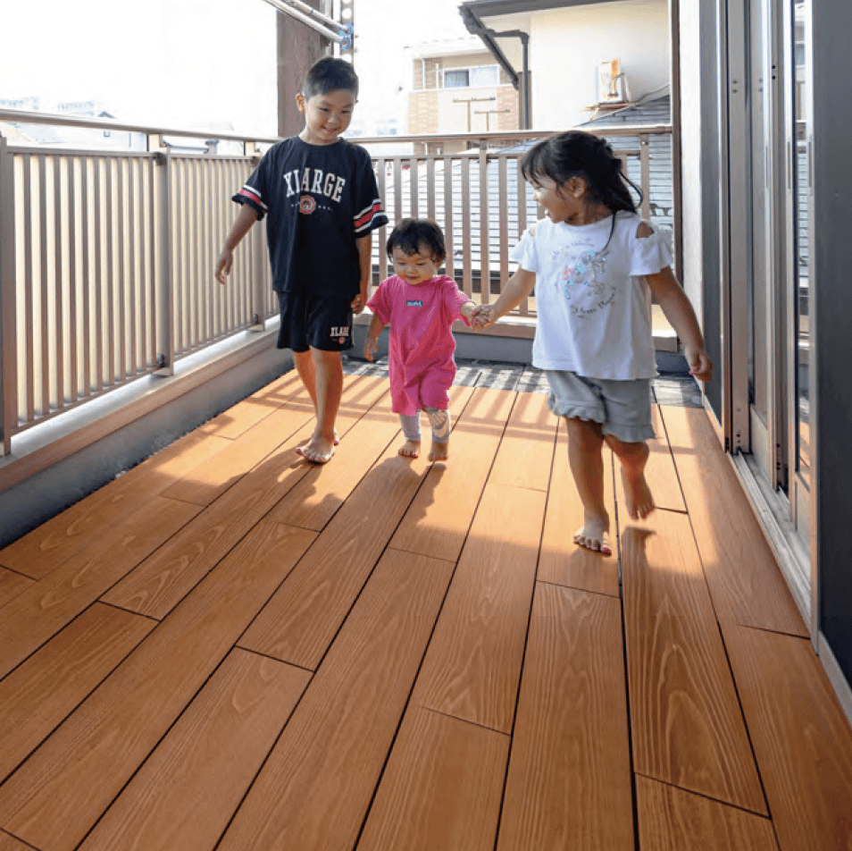 MINOの「彩木スマートデッキ DAX」