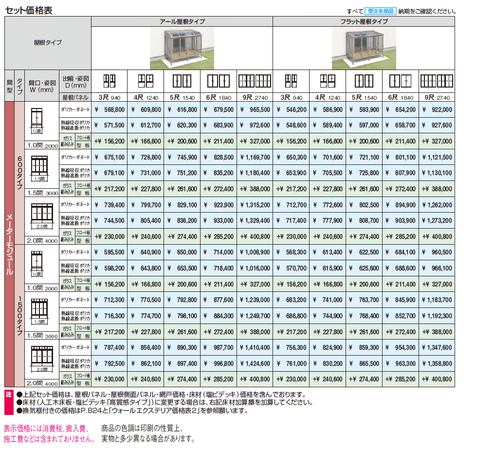 晴れもようwith(床仕様/ランマなし H22サイズ メーターモジュール )【2024年版】_価格_1