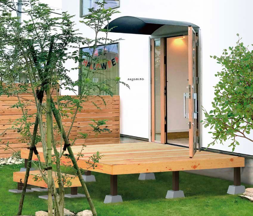 オンリーワンクラブの「天然木ウッドデッキユニット ロココ【2024年版】」