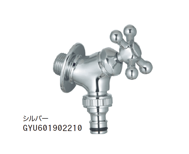 ゆとりの「プレーンフォーセット ホース用蛇口B【2024年版】」のサブ画像1